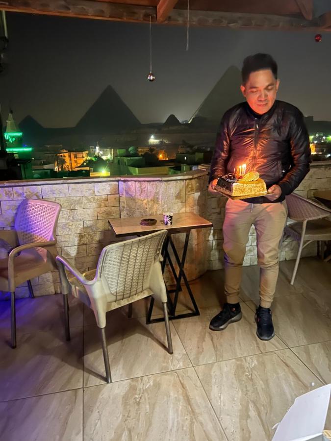 Imhotep Pyramids View Inn Kafret el-Gabal Buitenkant foto