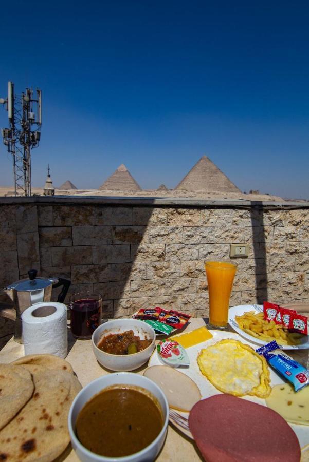 Imhotep Pyramids View Inn Kafret el-Gabal Buitenkant foto